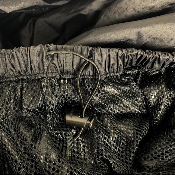 Stearns Dry Wear Waterproof Nylon Ripstop Rain Pants Black Pull-on Mesh sz M - Picture 5 of 16